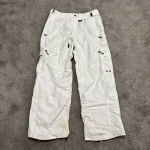 Vintage 2000s Oakley Snowboarding Women’s Pants Size Large White